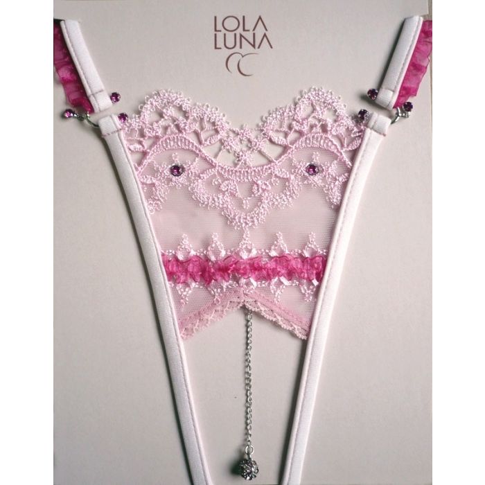 Ouvert-String ISADORA OPEN rosé-pink Lola Luna