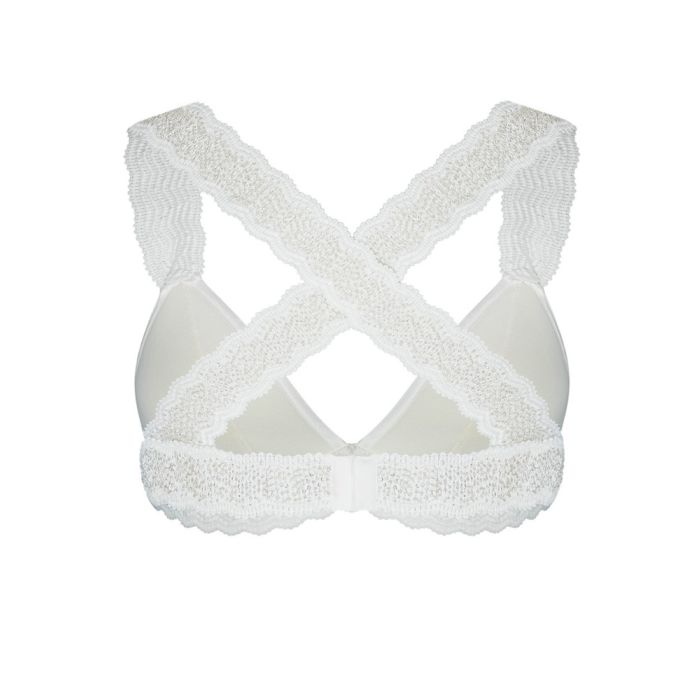 Satin Triangel BH GIGI IVOIRE PERLE von Cadolle