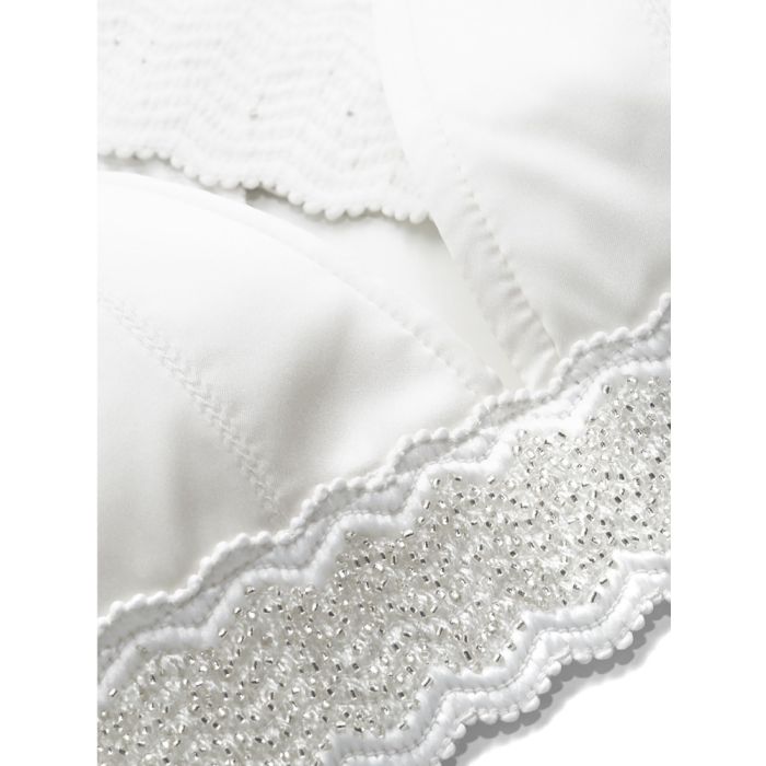 Satin Triangel BH GIGI IVOIRE PERLE von Cadolle