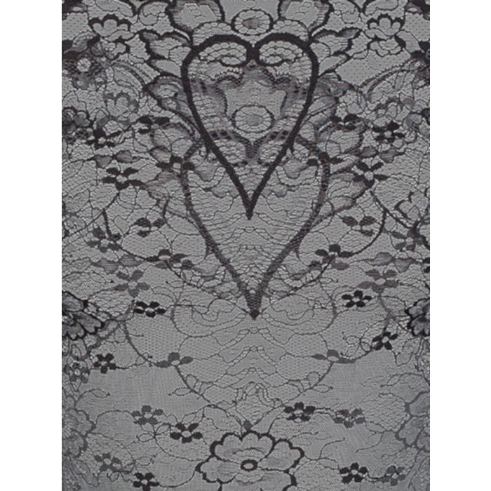 Langarm-Body COEUR Spitze schwarz von Cadolle