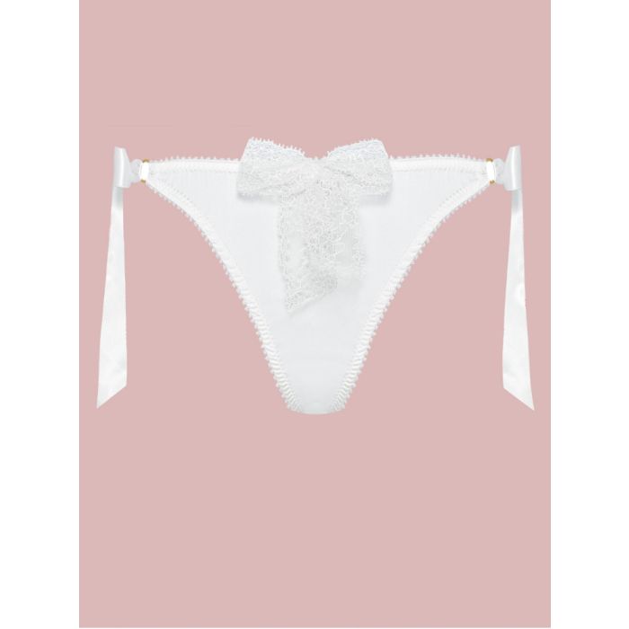 Satin Culotte GEISHA mit Schleifen von Cadolle