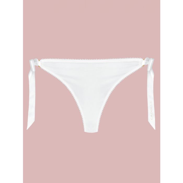 Satin Culotte GEISHA mit Schleifen von Cadolle