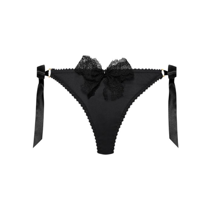 Satin Culotte GEISHA mit Schleifen von Cadolle