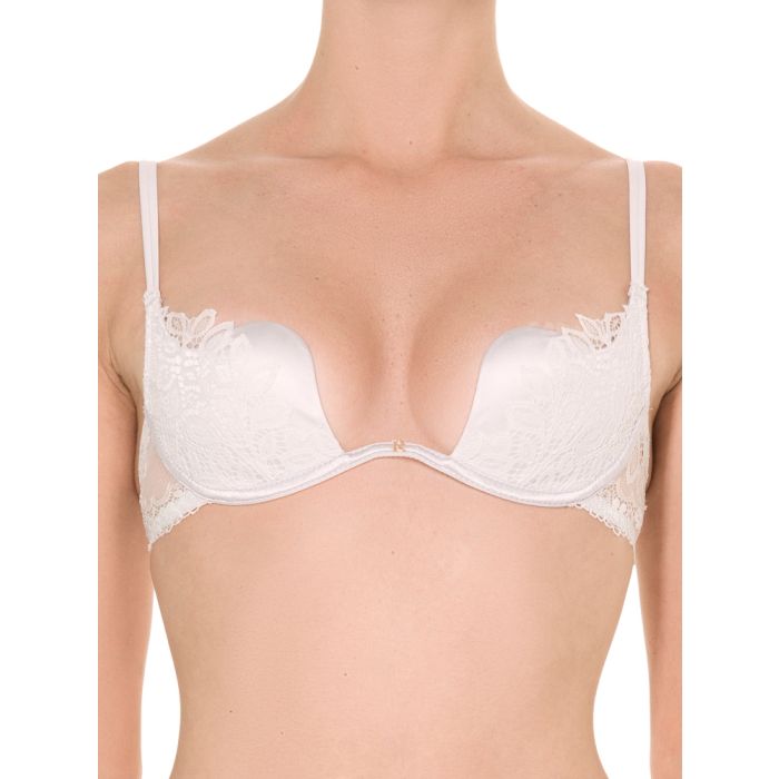 Seide Star-Cup BH WEDDING silber-grau von Ritratti
