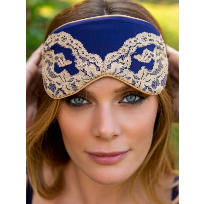 100% Seide Schlafmaske MARJOLIE No. 7 von Marjolaine