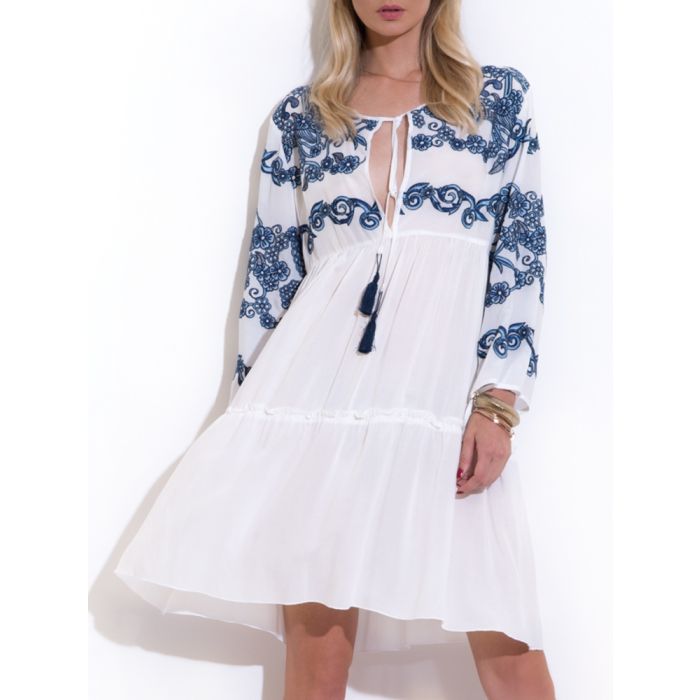 Sommerkleid mit Stickerei RICAMATO von Chiara Fiorini