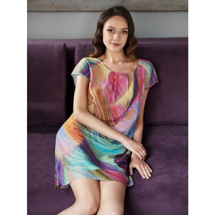 Baumwolle Batist Dress JETTE bunt von Gattina