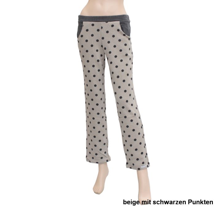 Kuschel-Baumwolle Lounge-Hose CASUAL von GATTINA