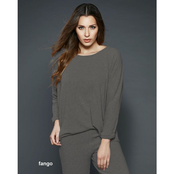 Kuschel-Baumwolle Pullover / Bigshirt CASUAL von GATTINA