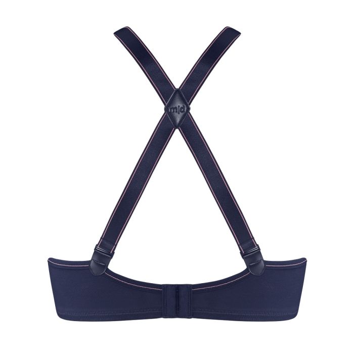 Balconette BH GLORIA STYLE Maritime Blue + Shocking Pink D bis E-Cup von Marlies Dekkers