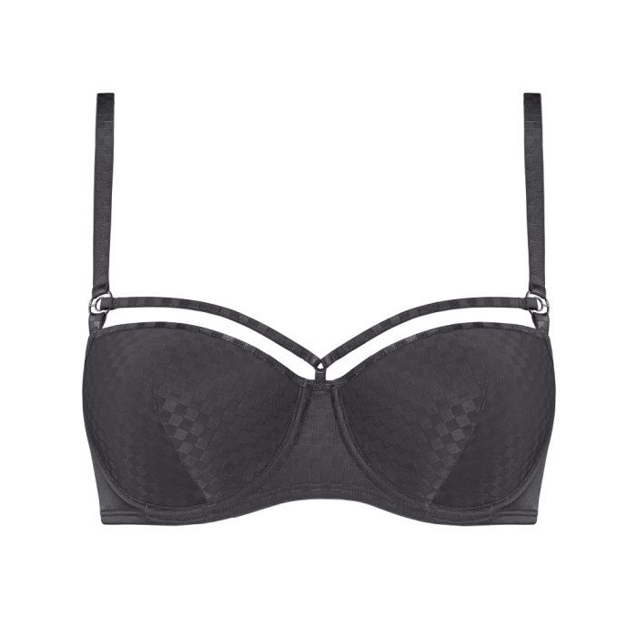 Balconette BH SPACE ODYSSEY STYLE Checkered Steel B bis C von Marlies Dekkers