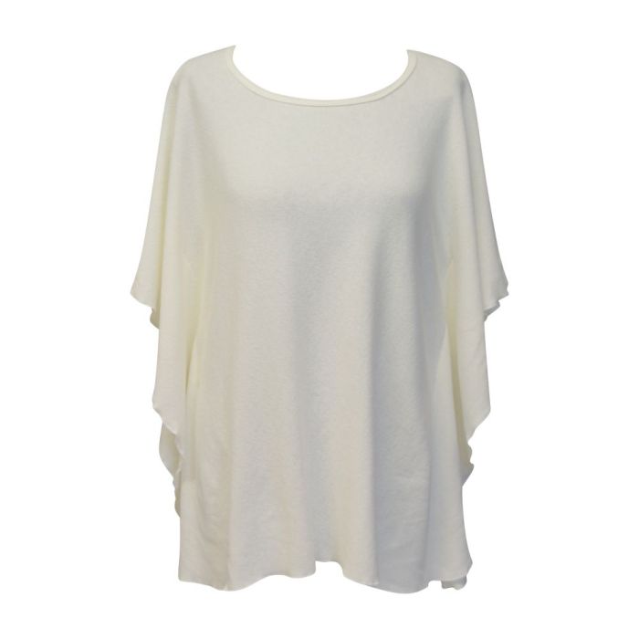 Kuschel-Baumwolle Poncho / Bigshirt CASUAL von GATTINA