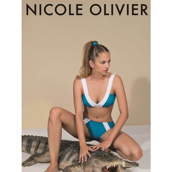 Träger Bikini MANITOU-MANOIR türkis von Nicole Olivier