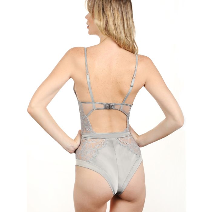 Bügel-Body Tüll mit Spitze und Strass MARLENE von Prelude Milano