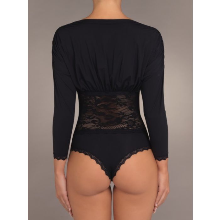 Body OSIRIS 41 schwarz mit Spitze von Suggest