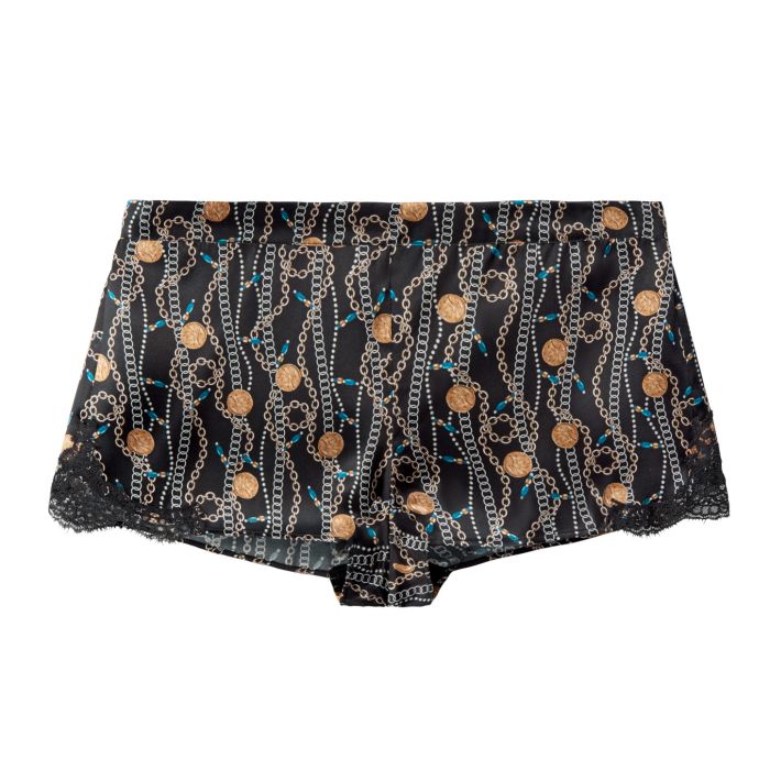 100% Seide Shorts TOI MON AMOUR mit Print von Aubade