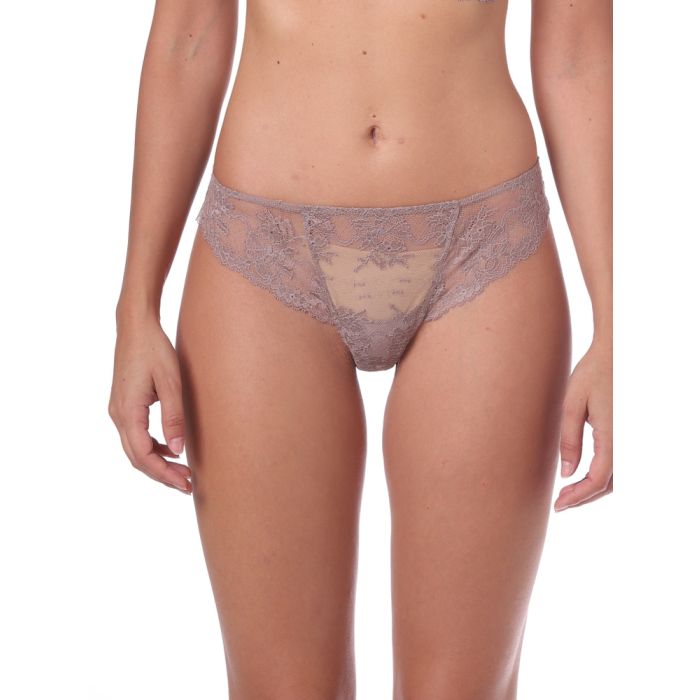 Brasiliana Slip COLETTE taupe aus Spitze von Imec