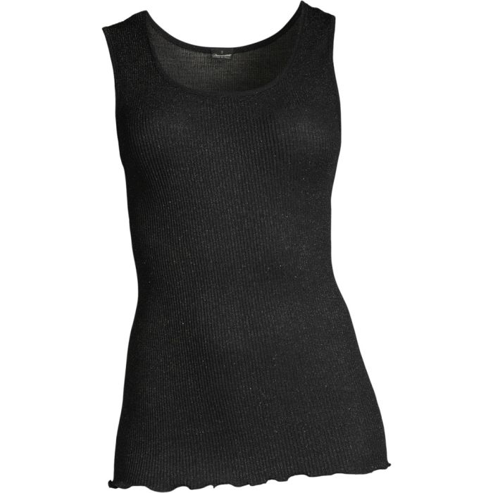 Wolle-Seide GLITZER TOP von Oscalito