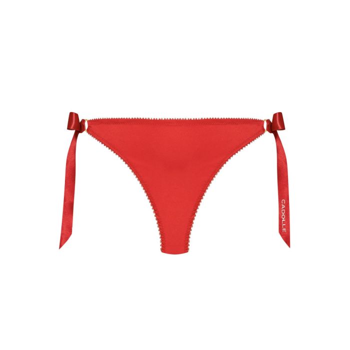 Satin Culotte GEISHA mit Schleifen von Cadolle