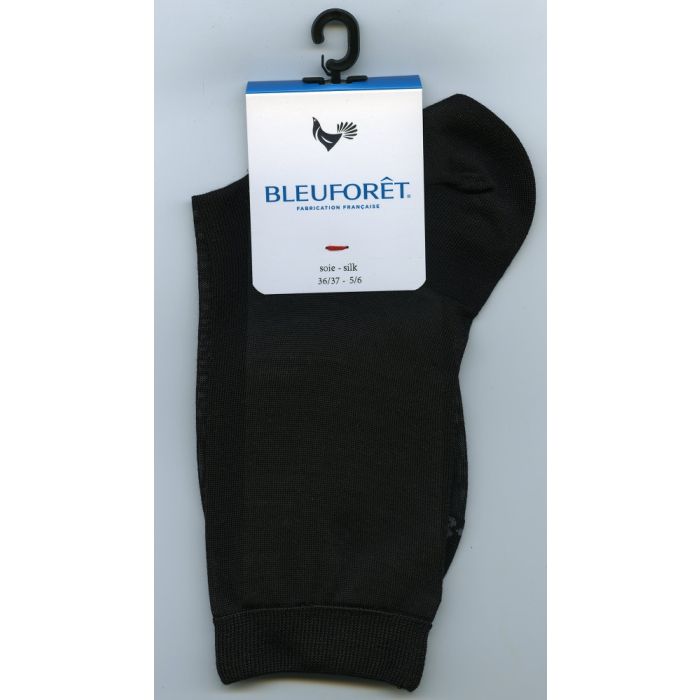 Damen Seidensocken glatt aus 100% Seide von Bleuforêt