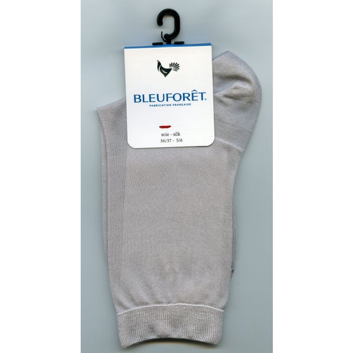 Damen Seidensocken glatt aus 100% Seide von Bleuforêt