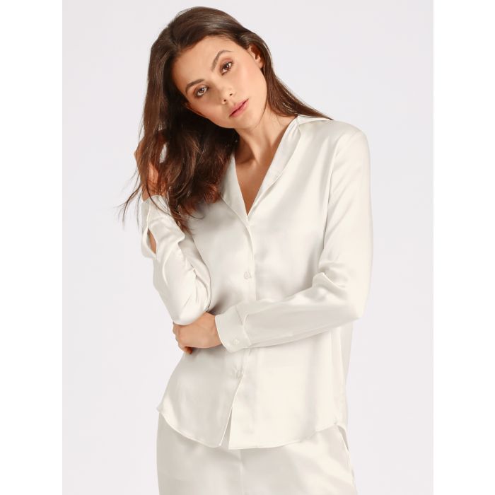 100% Seide Bluse TOI MON AMOUR von Aubade