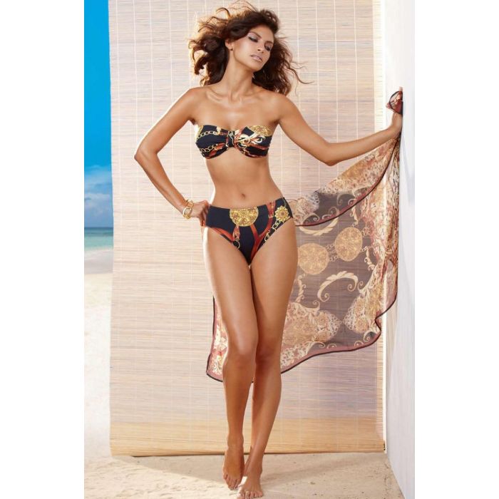 Bikini FÜRSTENBERG schwarz-gold