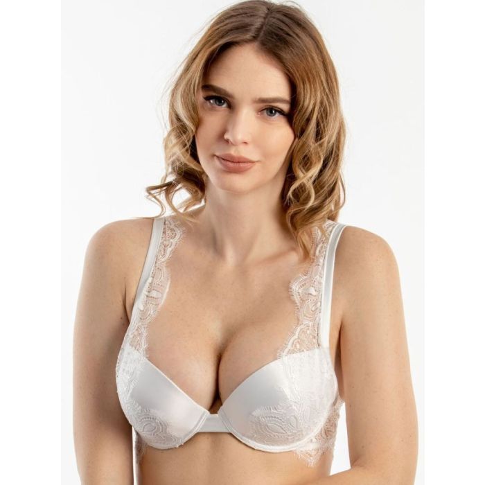Gel Push-Up BH Crystal mit Spitze von Prelude Milano