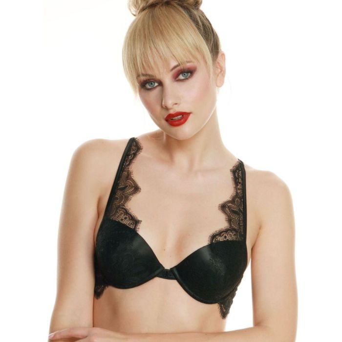 Gel Push-Up BH Crystal mit Spitze von Prelude Milano