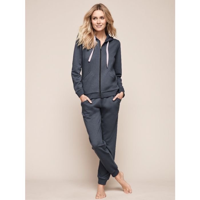 Freizeitanzug LOUNGE ME COTTON sturmgrau von Triumph