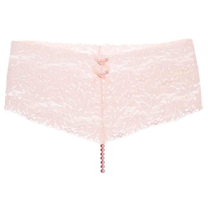 Perlen-Shorty HIPNOSIS rosa einreihig von Bracli