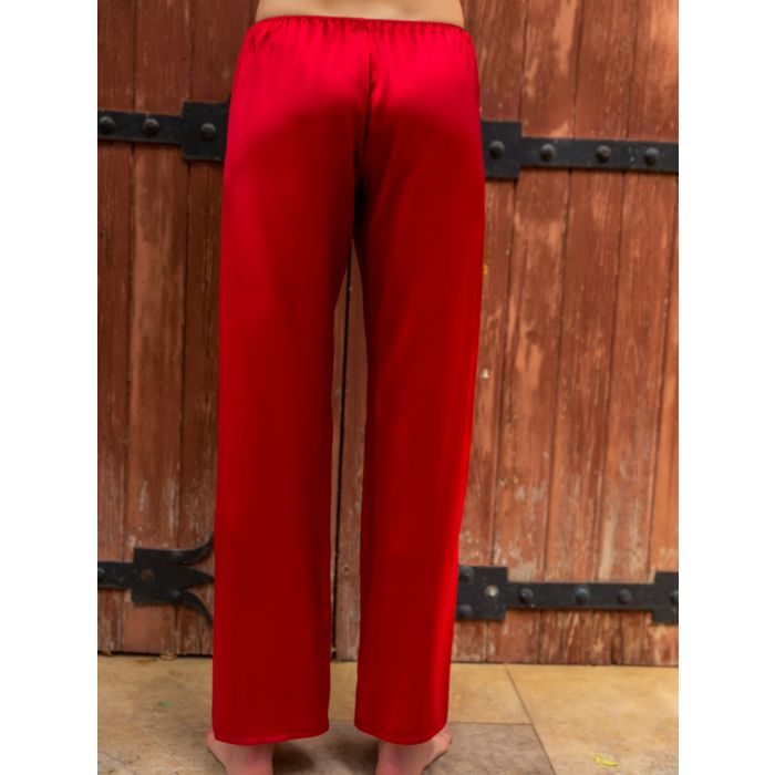 100% Seide PYJAMAHOSE Soie Unie von Marjolaine