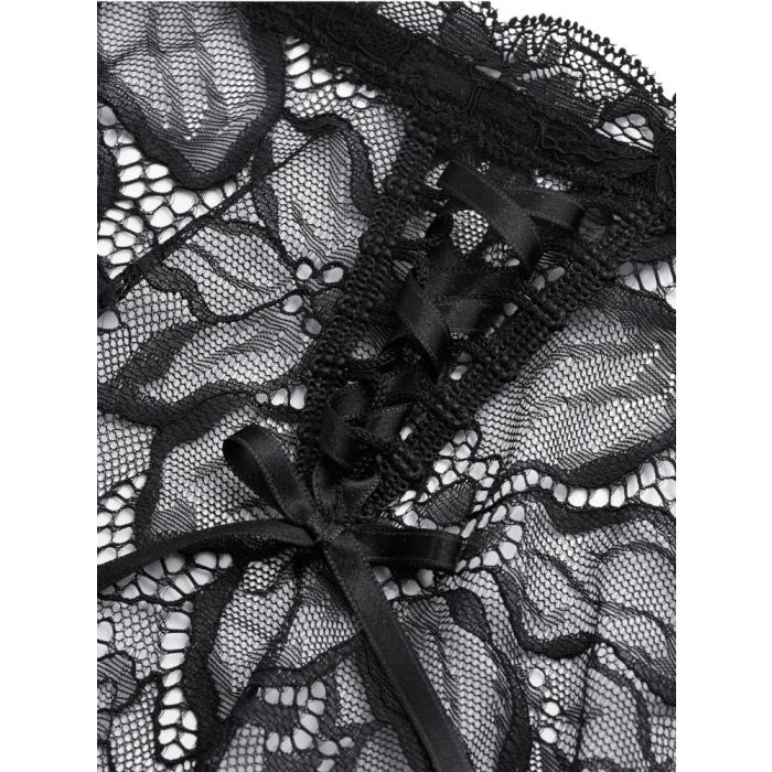 Spitze Taillen-Slip INVISIBLE CARMEN schwarz von Cadolle
