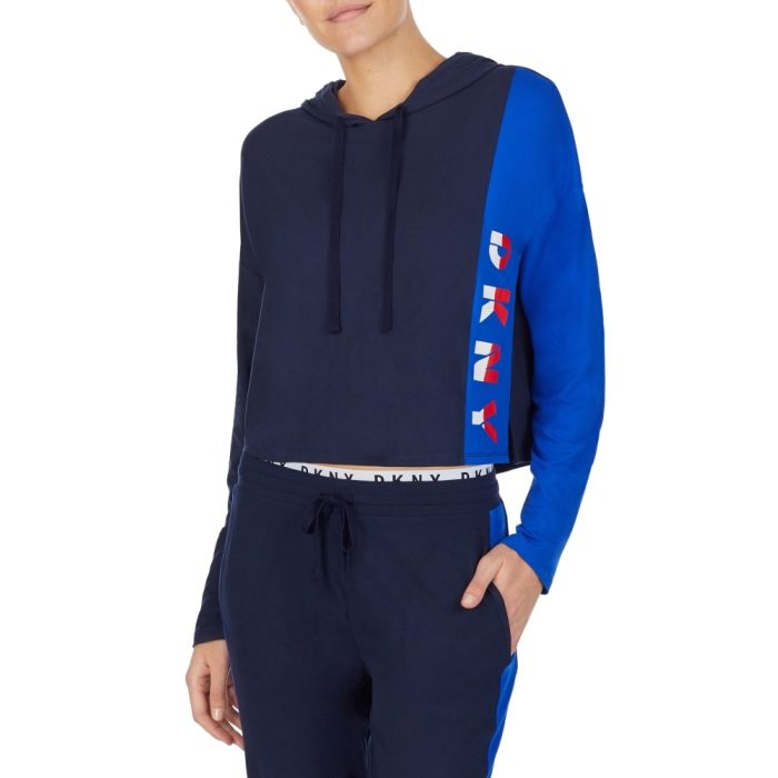 Kurz-Hoodie THE WARM UP von DKNY Sleepwear