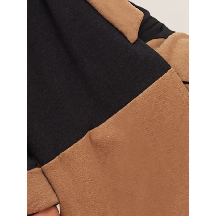 Jacke KUSCHEL COTTON anthrazit-zimt von Chiara Fiorini