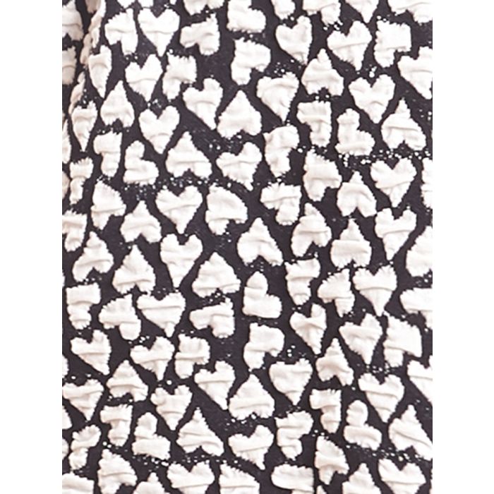 Jacke HEARTS schwarz-weiß von Fiori di Chiara