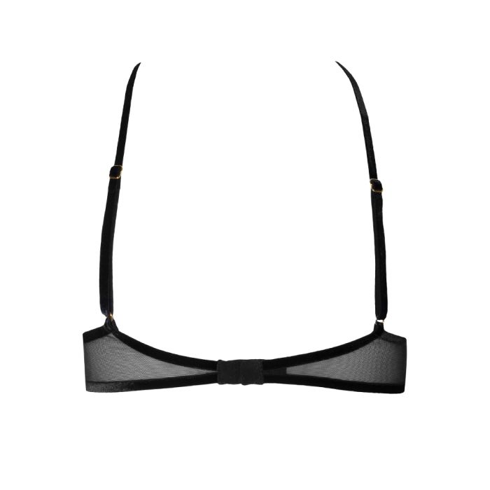 Kyoto Bra Perlen-BH schwarz von Bracli