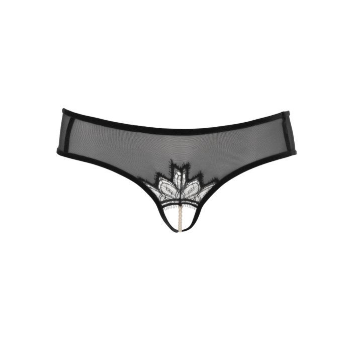 Kyoto Brief Perlenslip schwarz von Bracli