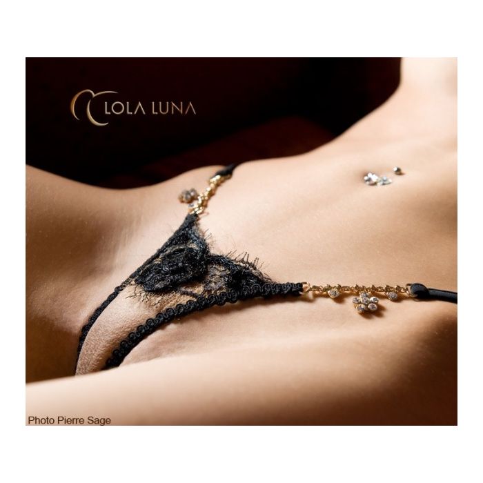 Lola Luna Microstring TOGO MICRO schwarz-gold