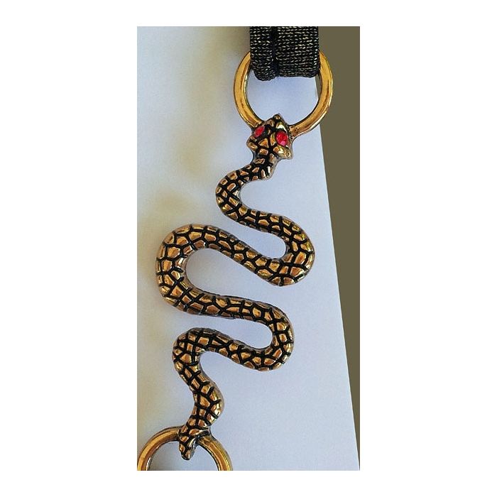 Lola Luna Ouvert-String EVE OPEN gold-schwarz - beige