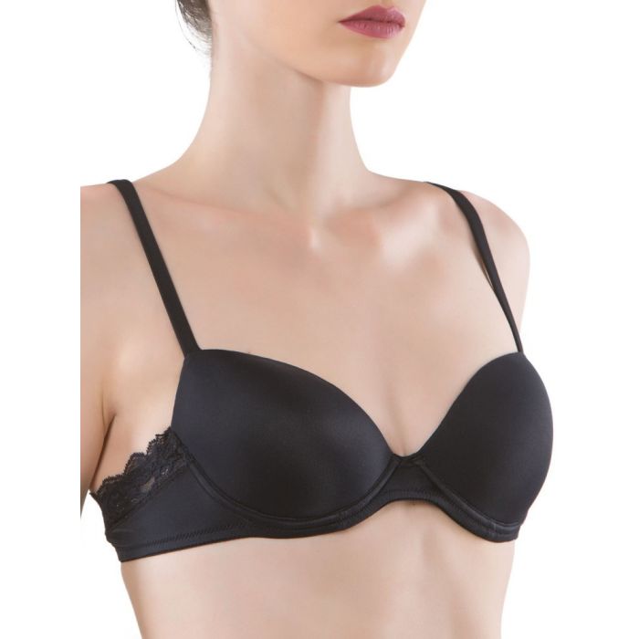 Schalen-BH Microfaser Spitze GRISELDA von Cotton Club Rubino