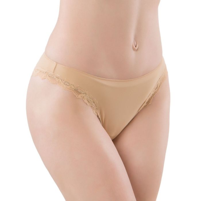 Brasiliana Microfaser Spitze AIKO von Cotton Club Rubino
