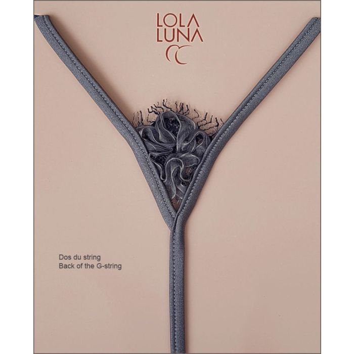 Mikrostring LAHAINA MICRO grau silber von Lola Luna