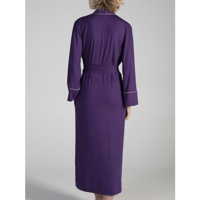 Modal Morgenmantel VIOLET in lila von Verdiani