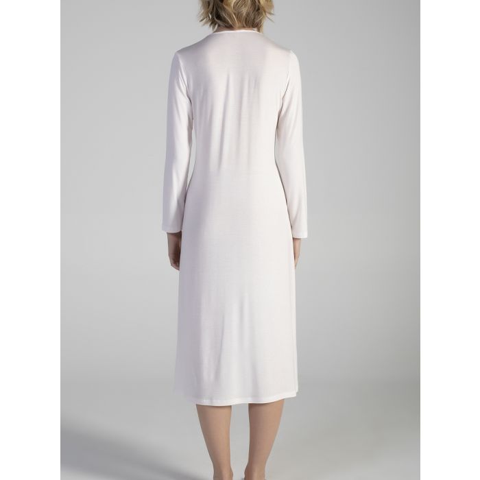 Modal Langarm Nachtkleid ANGEL in rosa von Verdiani