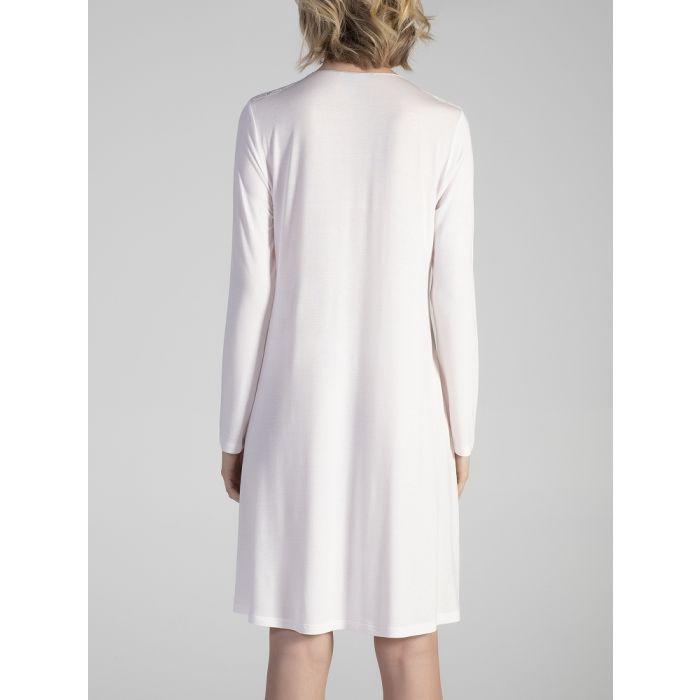 Modal Langarm Nachtkleid SNOW in weiss von Verdiani