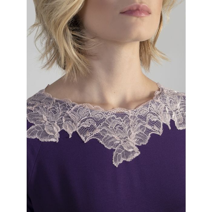 Modal Pyjama VIOLET in lila von Verdiani