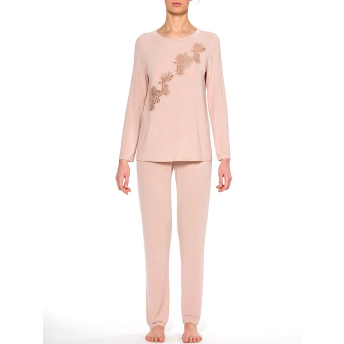 Pyjama GISELLE rosa aus Modal von Imec