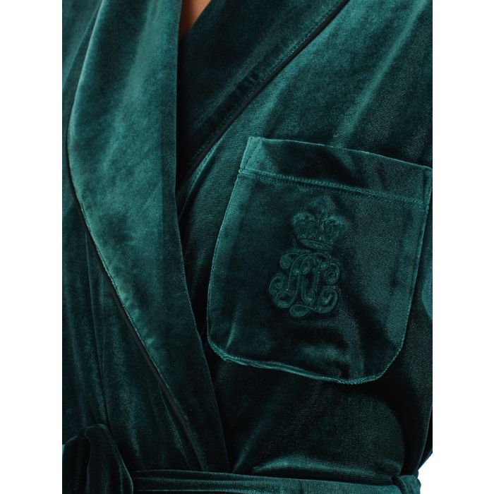 Langer Samt Morgenmantel VELVET ROBE von Ralph Lauren Sleepwear