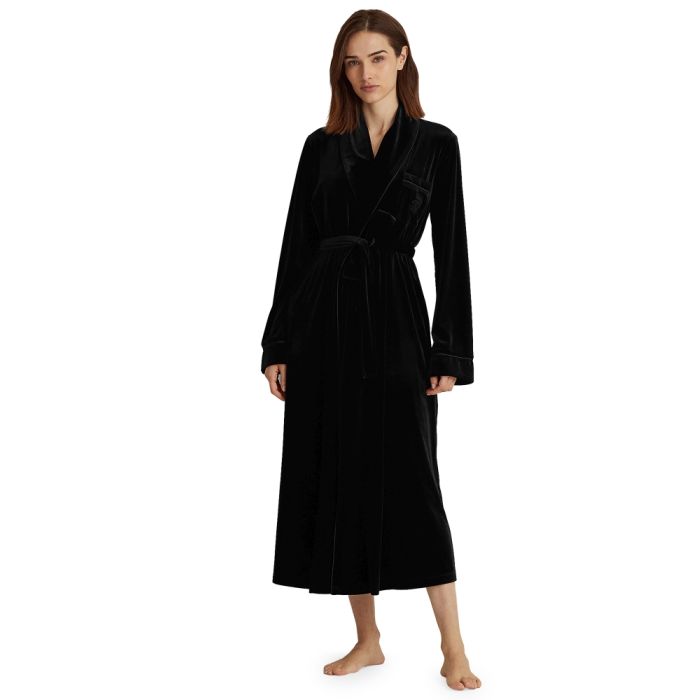 Langer Samt Morgenmantel VELVET ROBE von Ralph Lauren Sleepwear